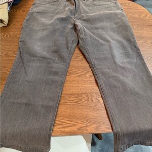 Duluth Trading Co Relaxed Fit Gray Jeans